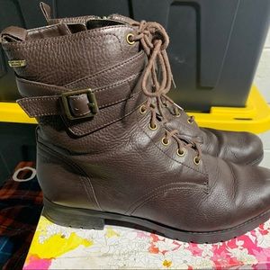 Brown Leather Rockport Hydro Waterproof